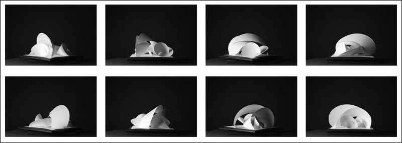 Invisible Cities Paper Sculpture, UIC Graphic Design Studies