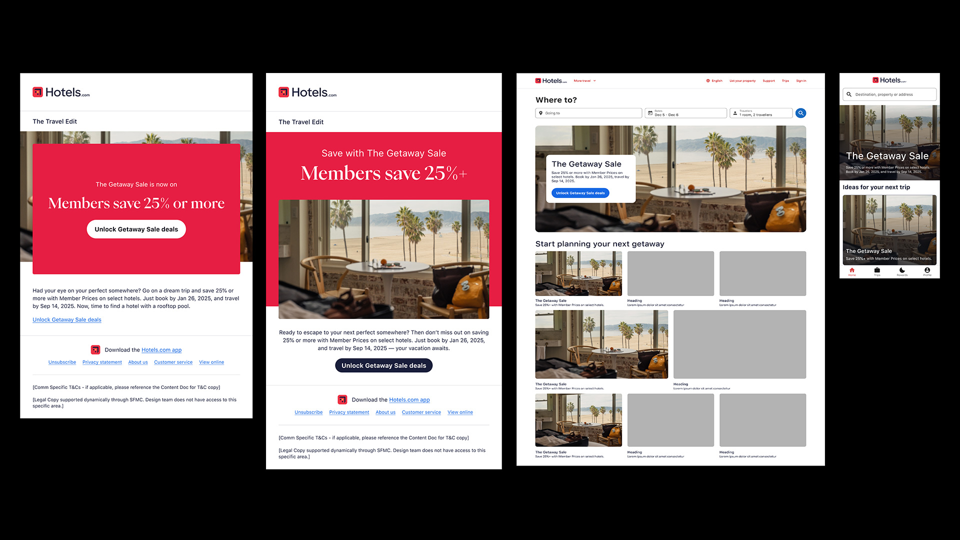 Hotels.com Global Getaway Sale Campaign Featured Image